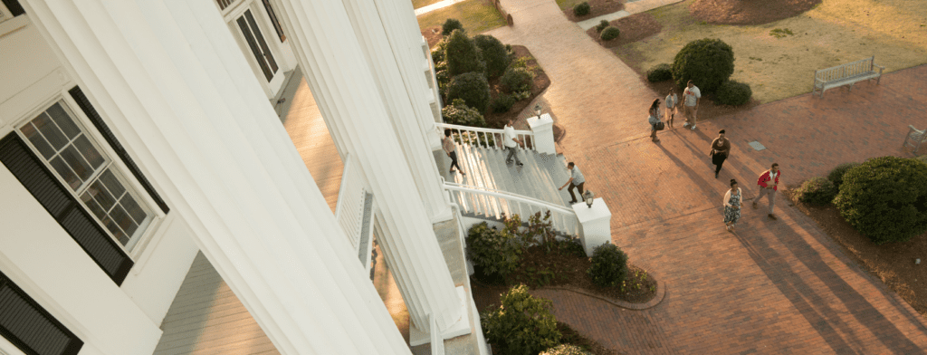 Chowan front steps