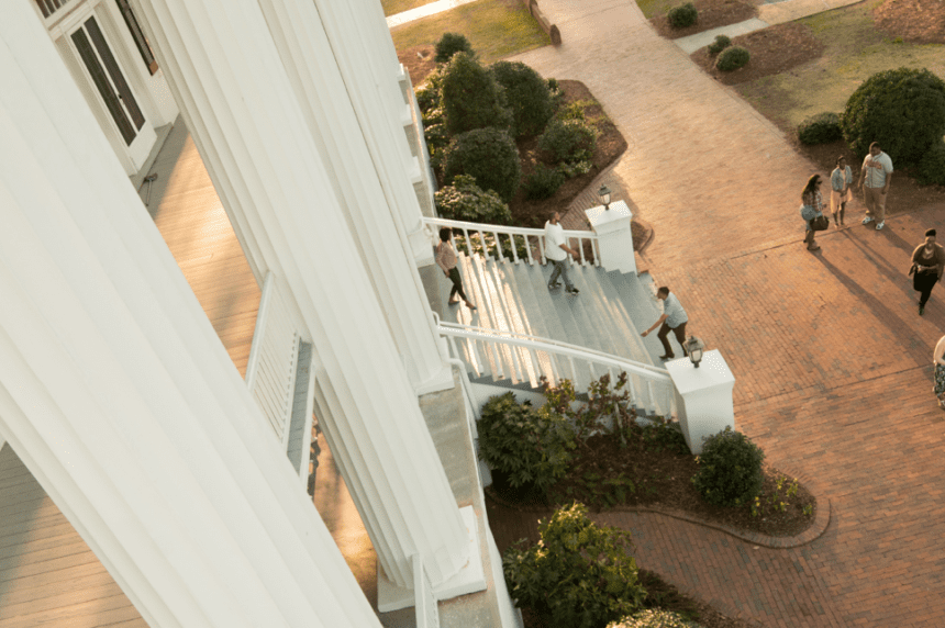 Chowan front steps