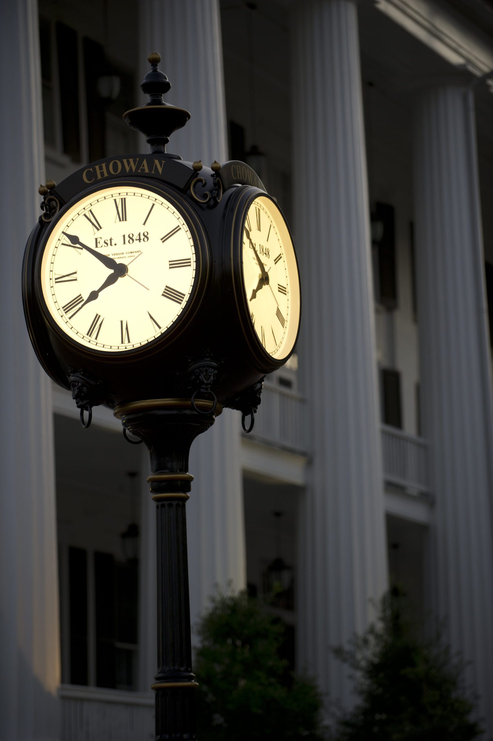 Columns Clock