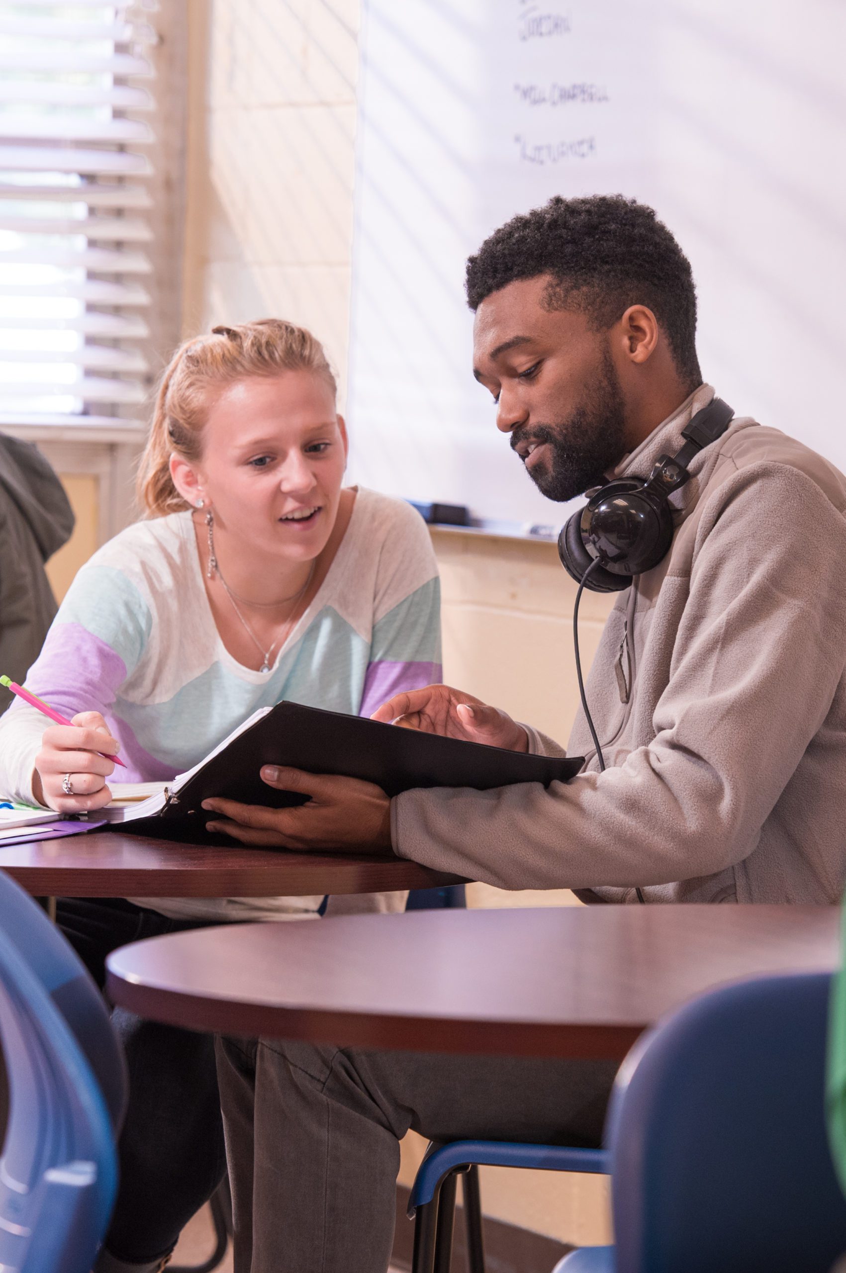 Students in the Tutoring Center