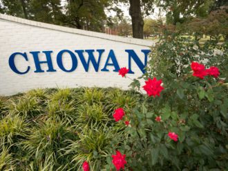 Chowan front gate