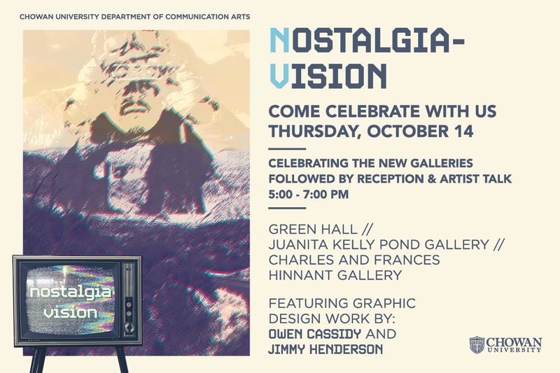 Chowan University Celebrates New Galleries with NostalgiaVision Exhibition