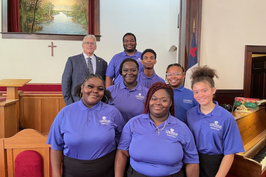 Gospel Choir at Harrellsville Baptist Church