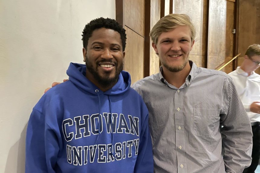 Rev. Terrell Batten and Patrick Krack