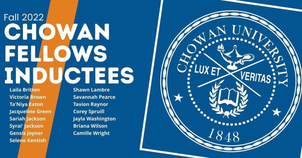 List of Chowan Fellows Inductees 2022