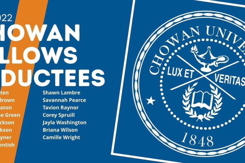 List of Chowan Fellows Inductees 2022