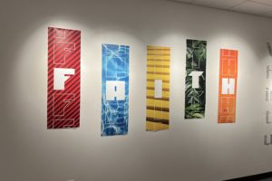 The Chowan Graphic Design Club FAITH Poster Show