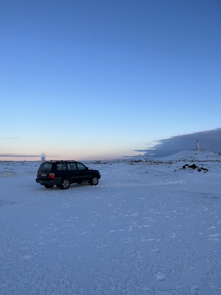 In Iceland Over Christmas by Preston	Le Gassick