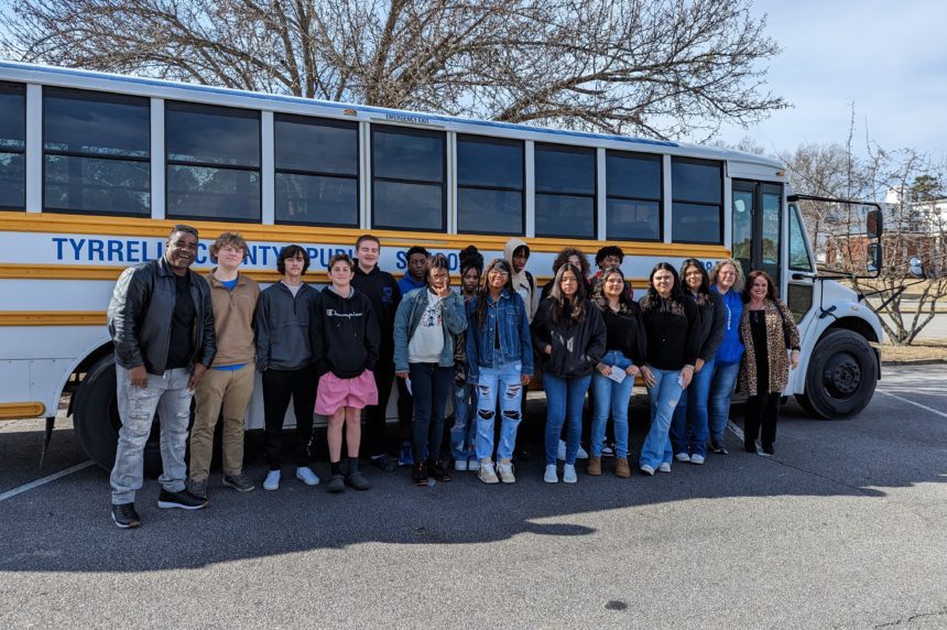 Local Schools Visit and Cheer on the Hawks