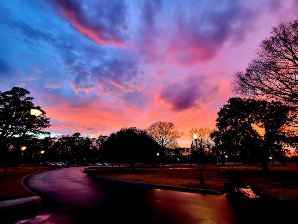 Sunset at Chowan by William Metcalfe 