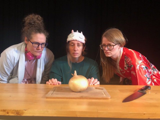 Publicity Photo 2--Deborah Stanley-Lori Harders-Erin Messer--Three Women and an Onion--Chowan University