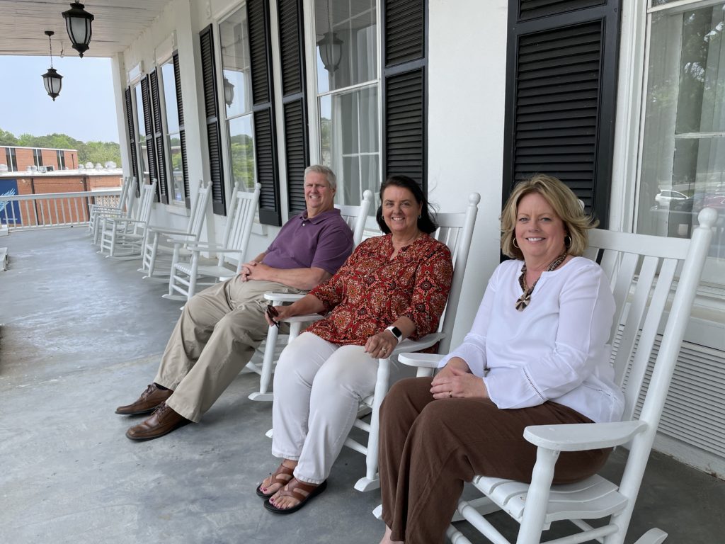 Jay Howell, Julie Emory and Sherry Duncan