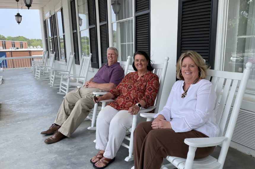 Jay Howell, Julie Emory and Sherry Duncan