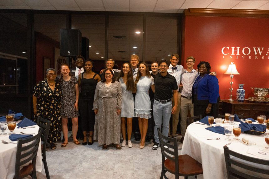 Rev. Dr. Gordon pictured far right.