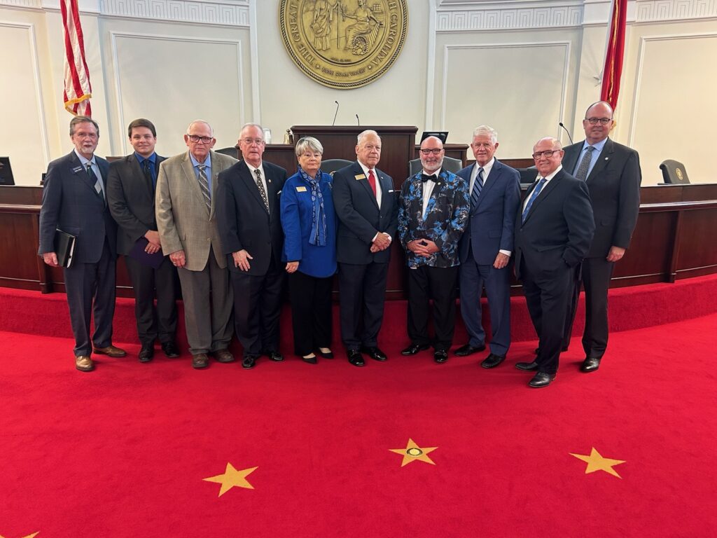 In the NC Senate Chamber