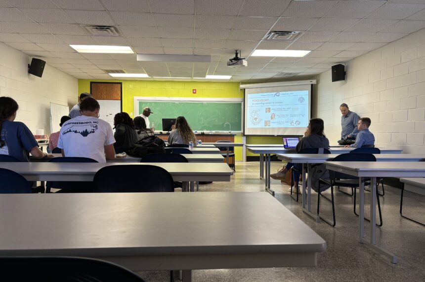 Students in classroom