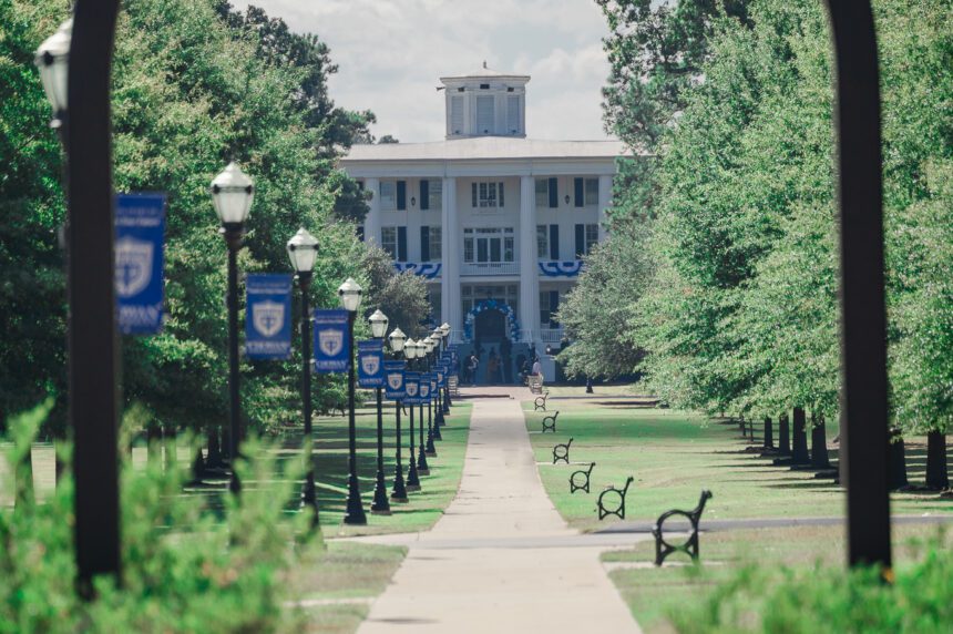 Chowan University Promenade.