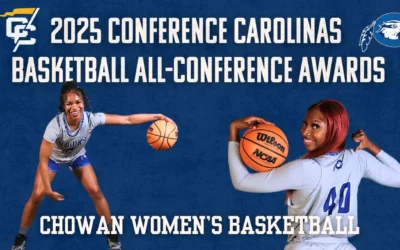 Chowan’s Brown and Carter Earn All-Conference Honors